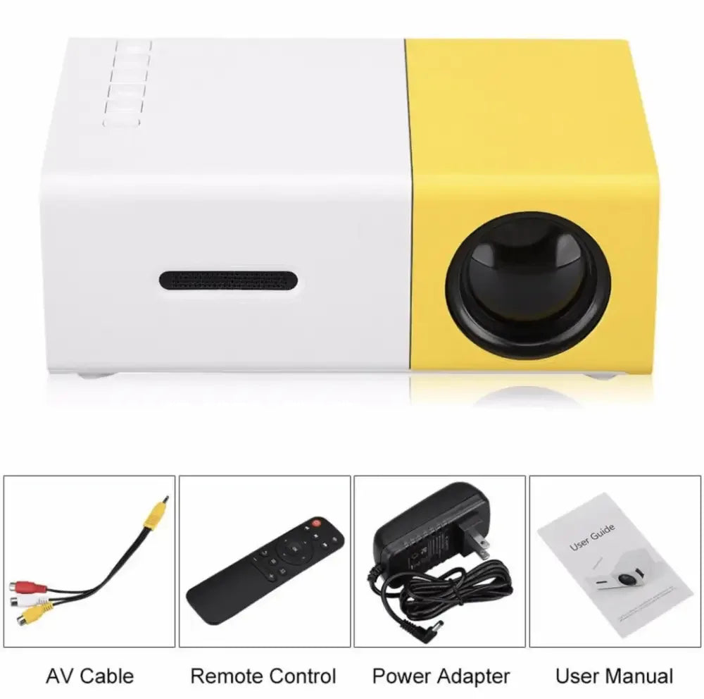 1080p Mini Home Projector - Ninjanew