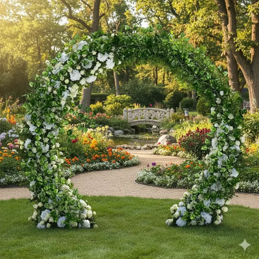 12/24/36 Pcs Artificial Ivy Leaves Garland | Realistic Greenery Hanging Plant Vine Decor - Ninjanew