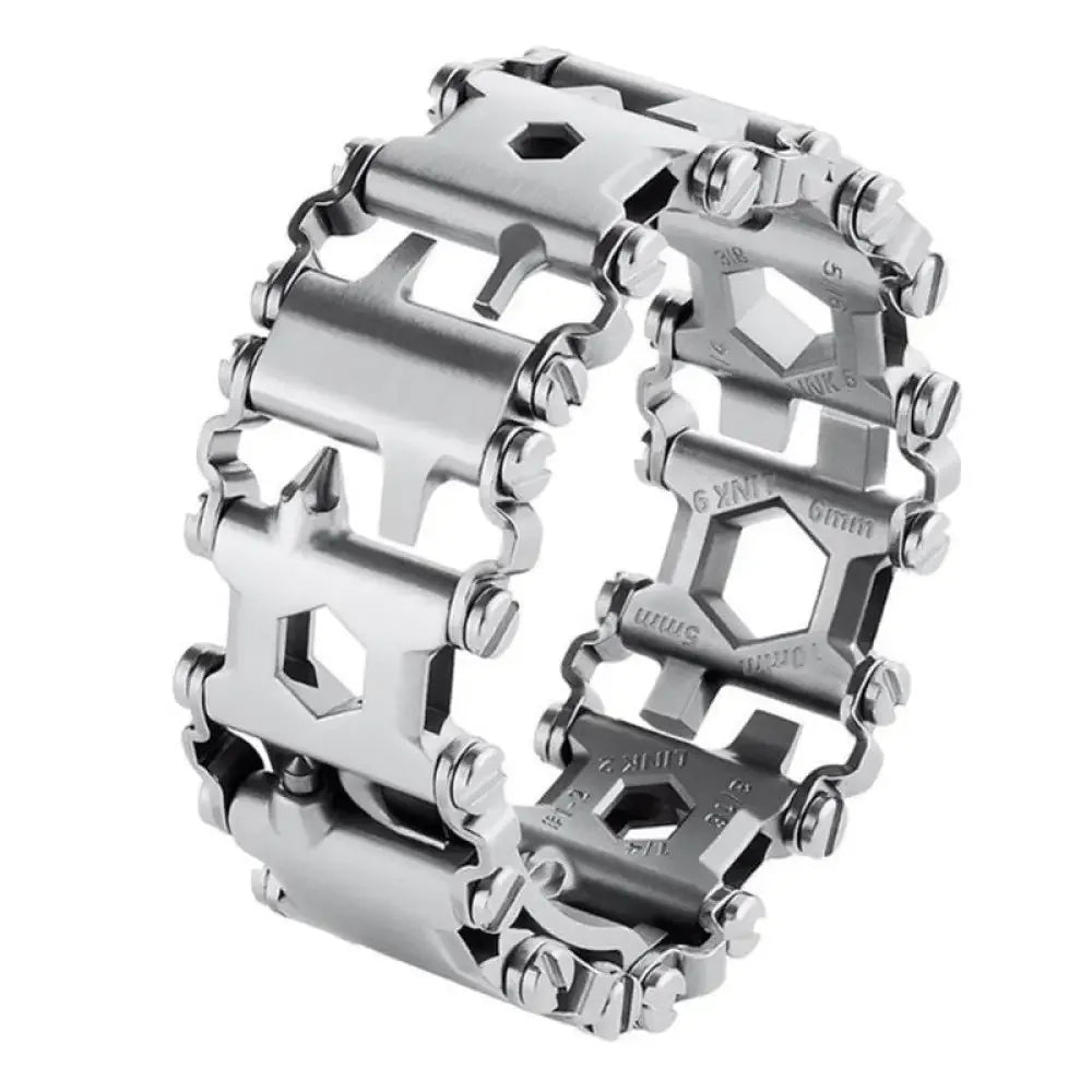 29 in 1 Best Multi Tool Stainless Steel Wearable Bracelet - Ninjanew