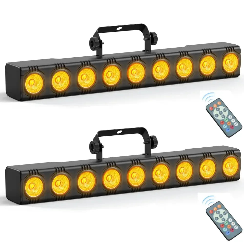 36W RGBW 4-in-1 LED Wall Wash Light Bar - 2pcs / US
