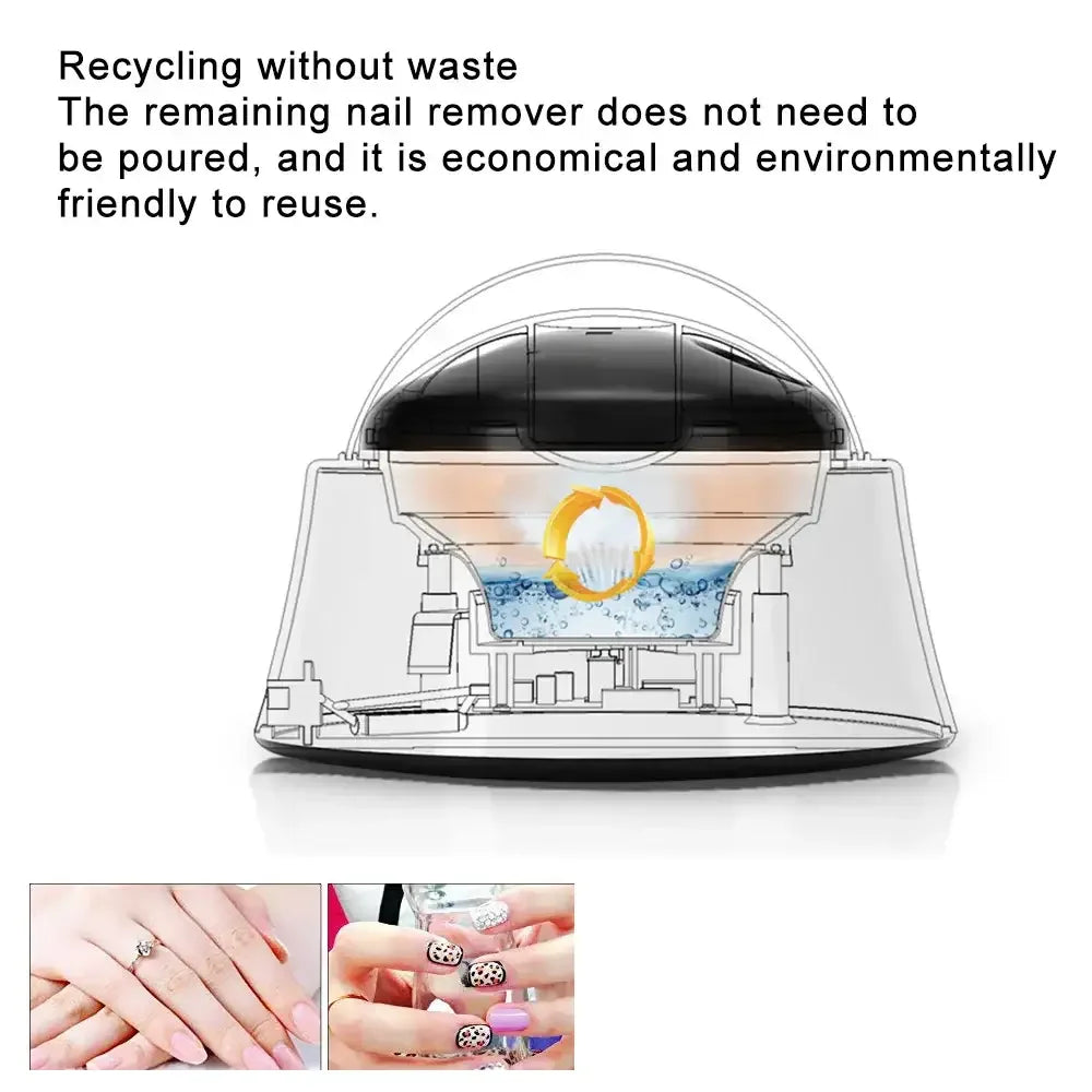 36W Steam Gel Nail Polish Remover -