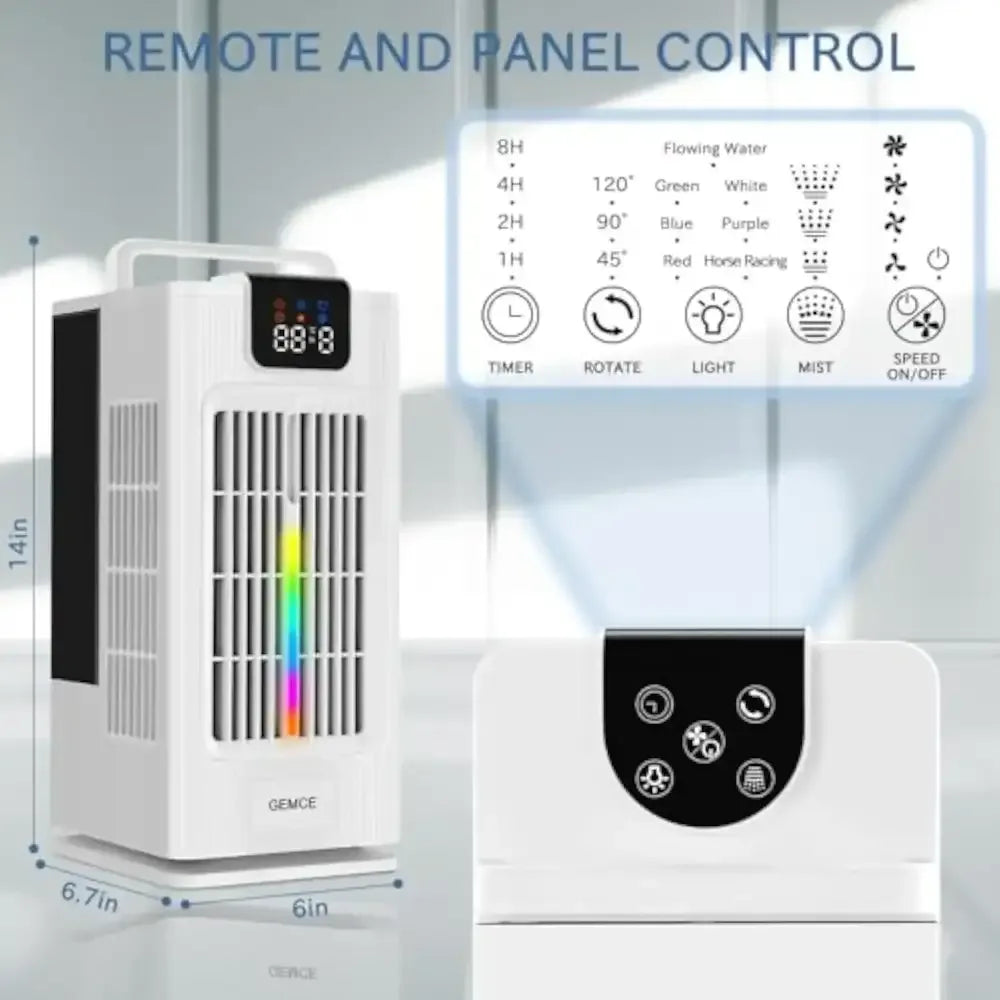 4-in-1 Portable Air Conditioner Fan with Humidifier