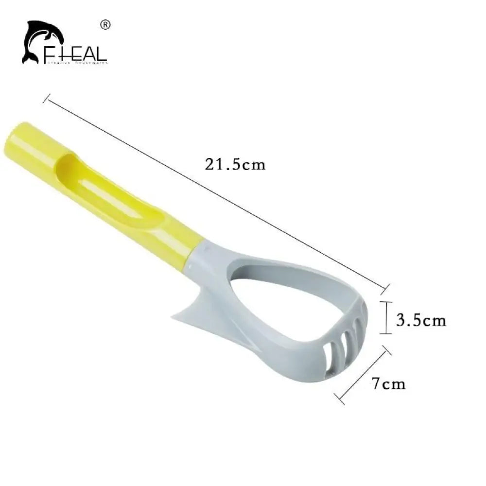 5-in-1 Multi-Function Avocado Slicer & Masher | Safe, All-in-One Tool for Avocado, Apple, and Pear