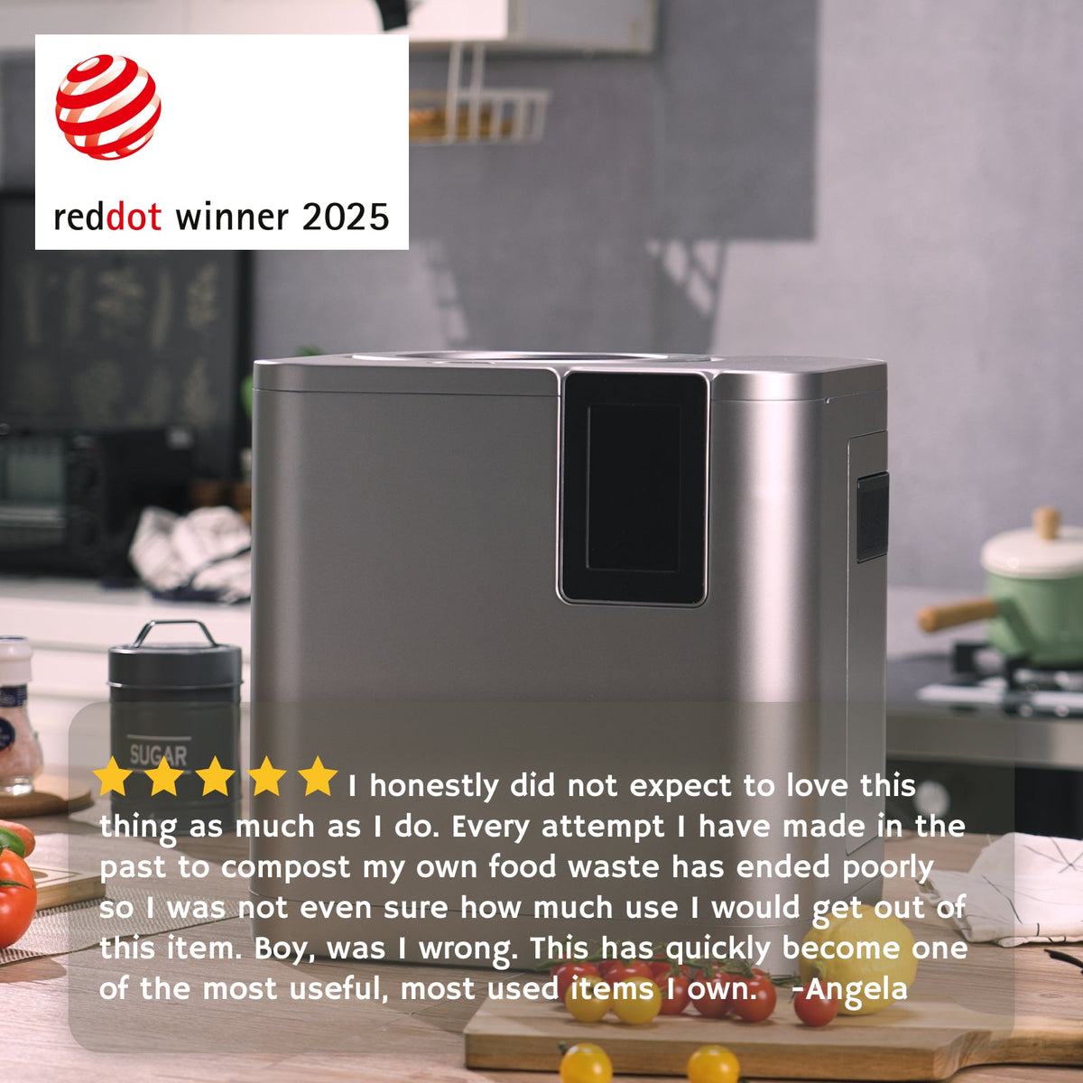 Composteur de cuisine WiFi Revive R800 5L