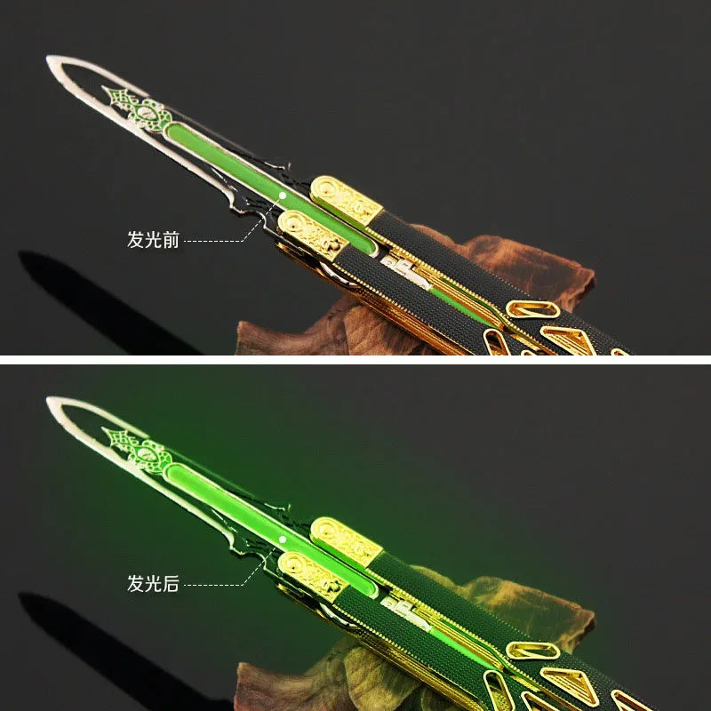 Apex Legends Heirloom Metal Replica Luminous Octane, Wraith & Bloodhound -