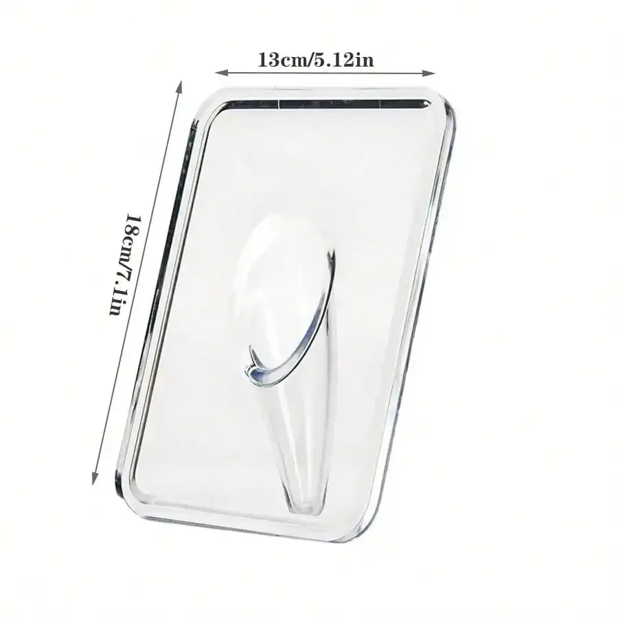 Clear Acrylic Frame Flower Vase Modern Art Decorative Vase for Desktop - Rectangle Shape