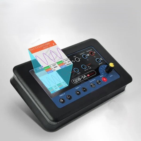 QDB-5A Automotive Actuator Tester with Oscilloscope, Multimeter, PWM Signal Generator & Ignition Coil Driver