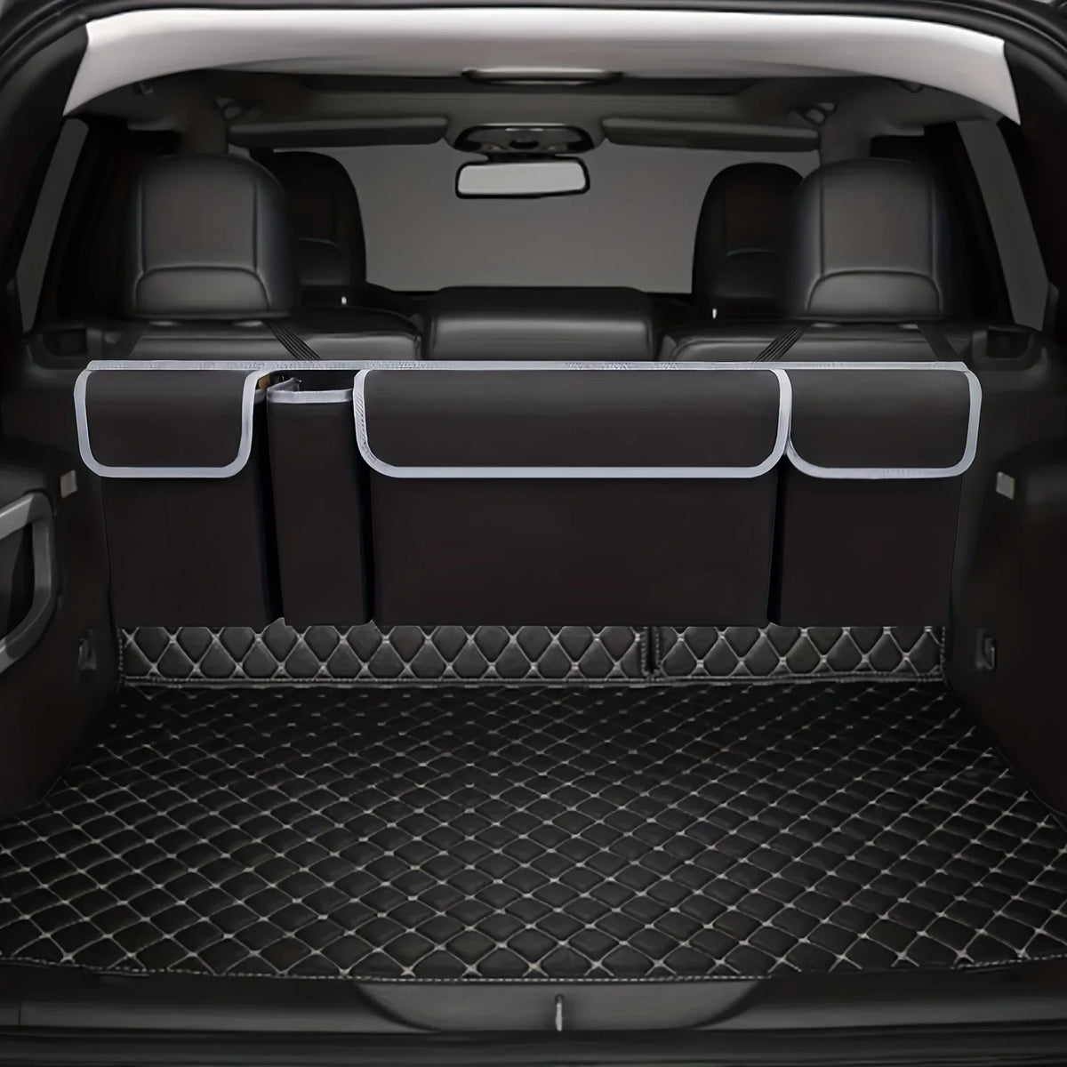 Rear Seat Hanging Car Trunk Organizer – Oxford Cloth & Nylon