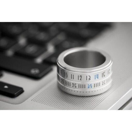 Men’s Rotatable Time Anxiety Ring