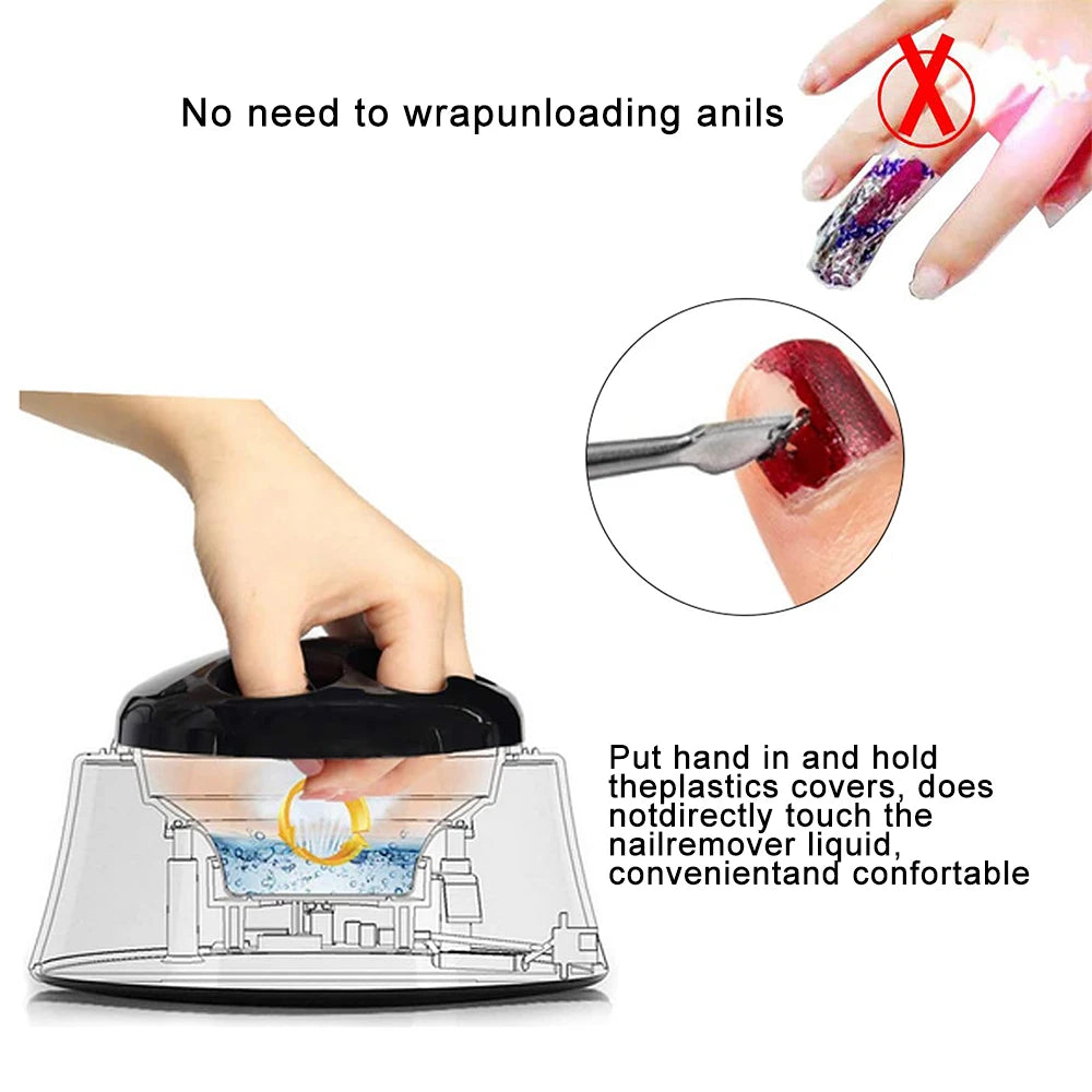 36W Steam Gel Nail Polish Remover