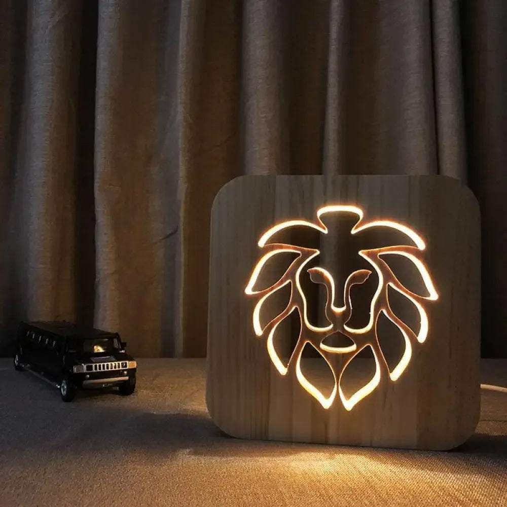 Animal Paw Print Night Light - Cat