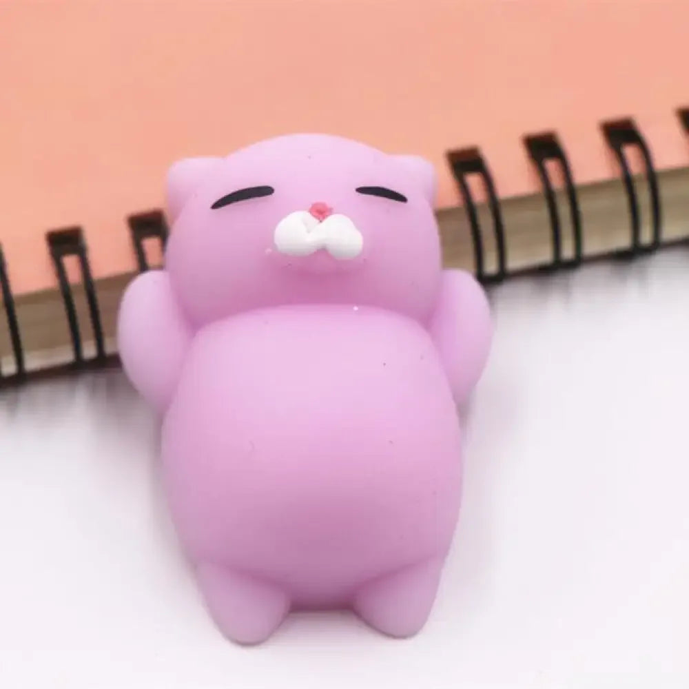 Anti-Stress Lazy Cat Squishy - Purple