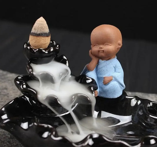 Baby Buddha Incense - Blue