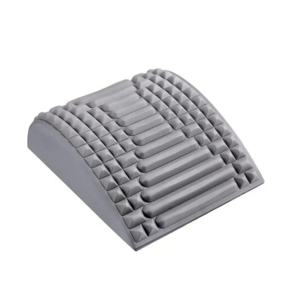 Back Stretcher Pillow Neck Lumbar Support Massager - Brown