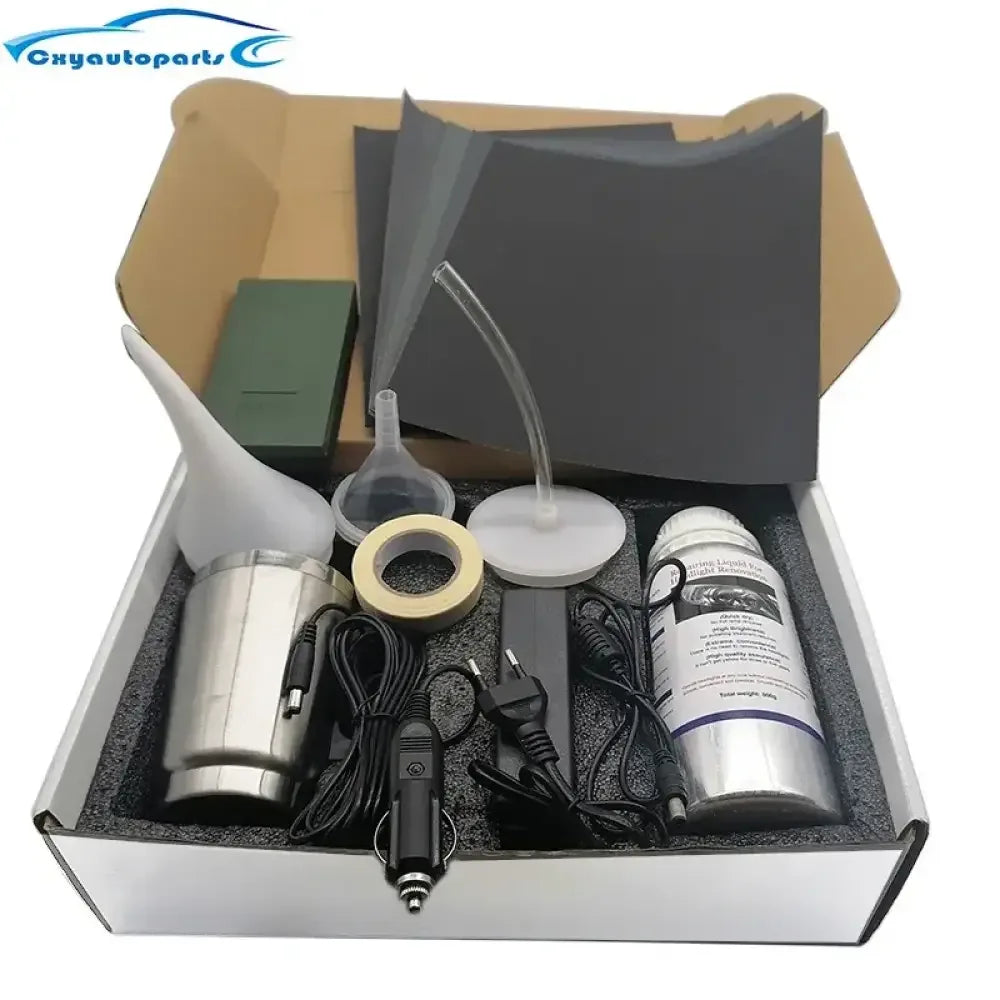 Car Headlight Restoration Kit – 800ml Liquid Polymer Scratch Remover & Polishing Fluid -