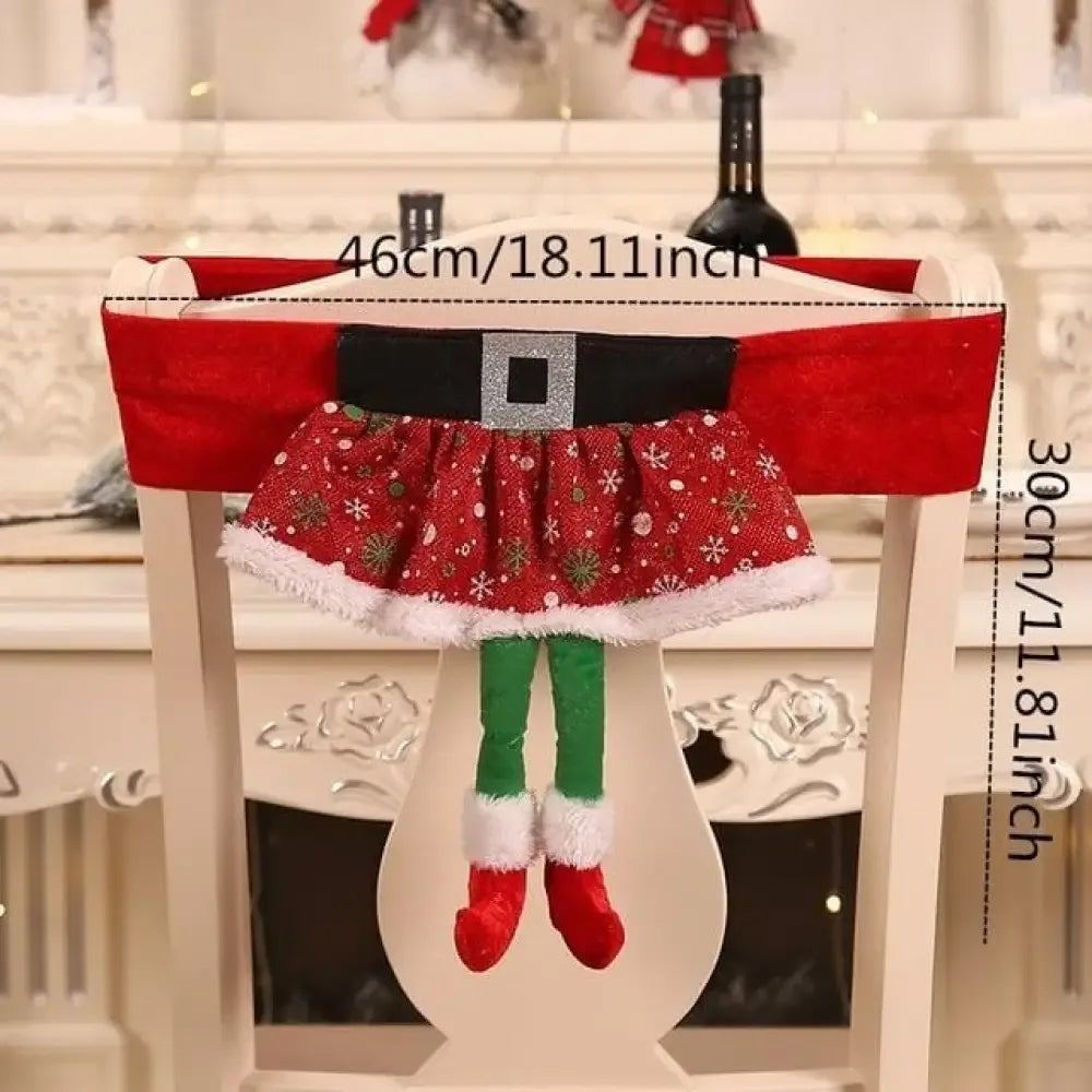 Christmas Chair Covers - angel belt