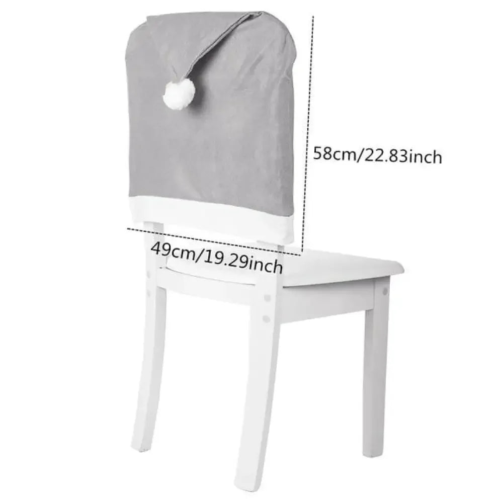 Christmas Chair Covers - grey
