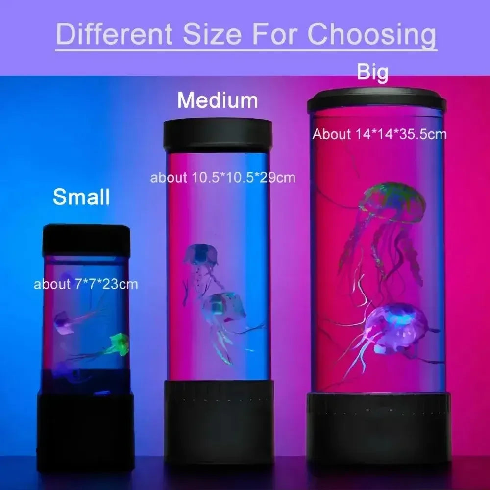 Color Changing Jellyfish Lamp -