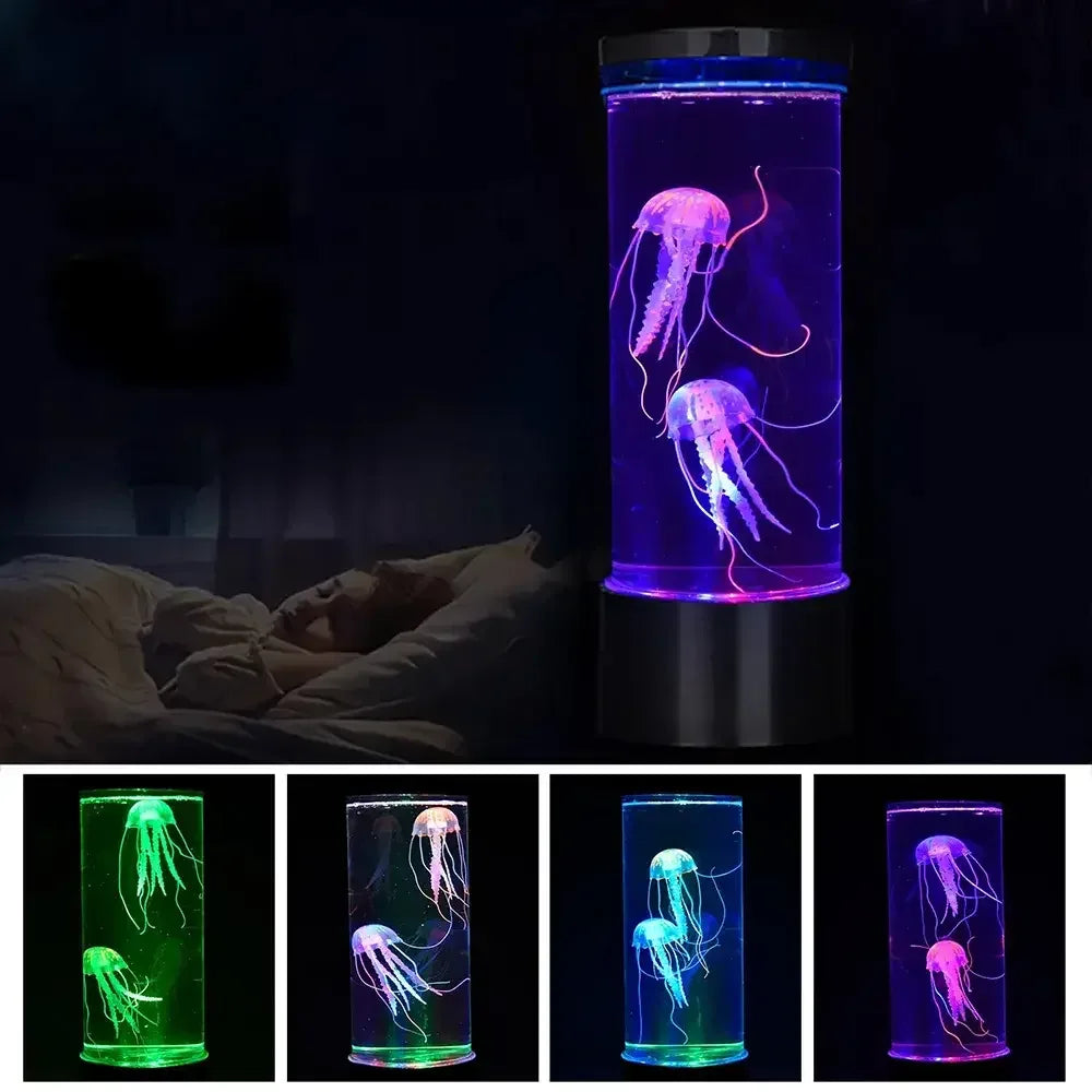 Color Changing Jellyfish Lamp -