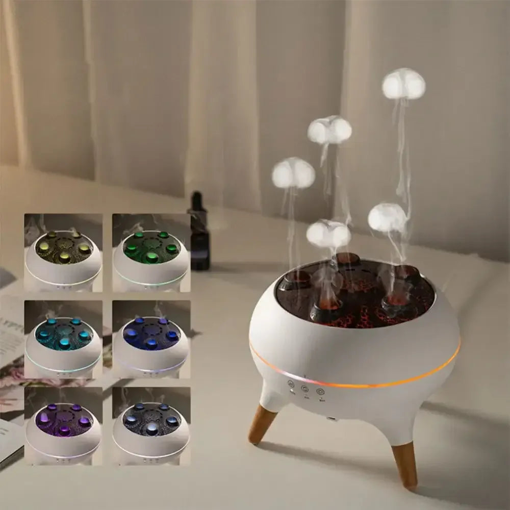 Colorful Gradient Lights & Aroma Diffuser