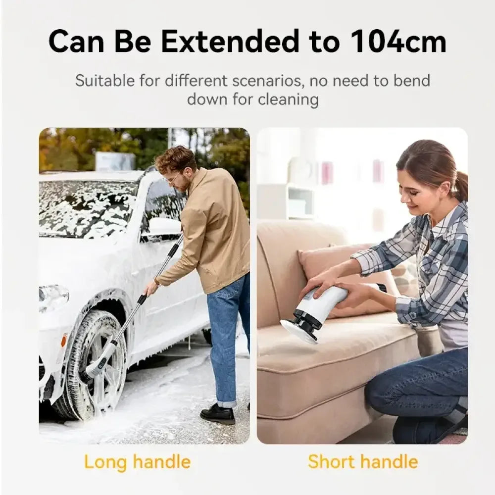 Cordless Electric Cleaning Brush - A11 Black
