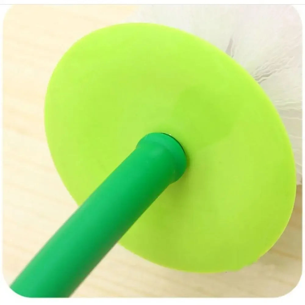 Creative Lovely Cherry Shape Toilet Brush - Red