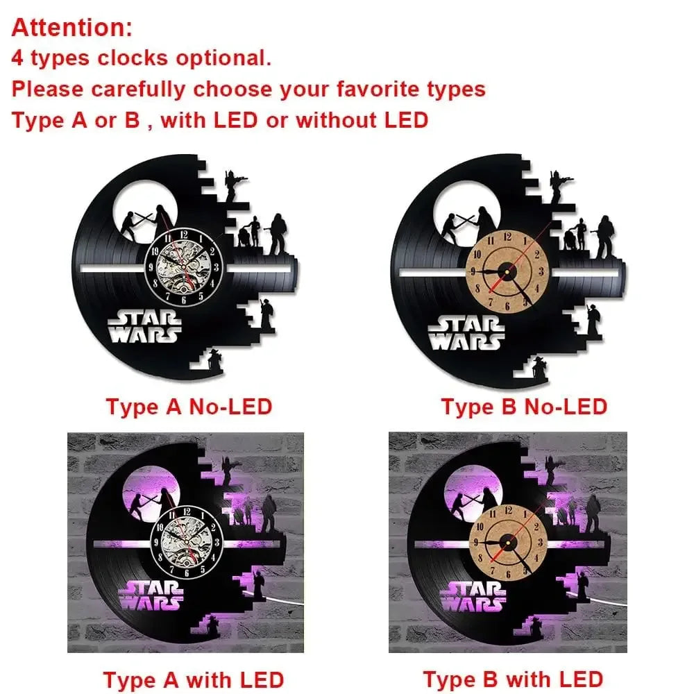 Decorative LED Cat Clock - Gears Look (No LED)