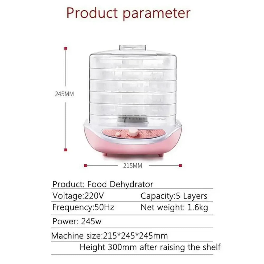 Dehydrator For Food Fruit Meat Jerkey -