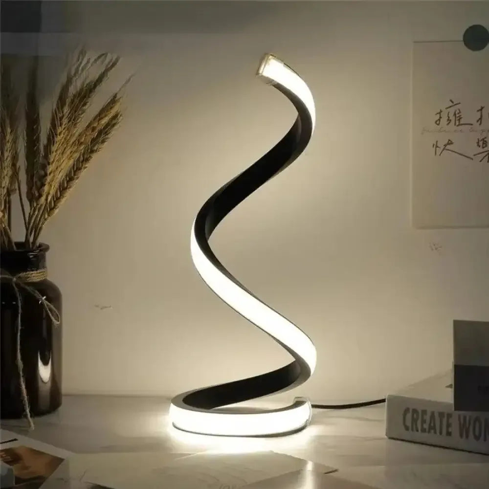 Dimmable Modern Night Light - S Shape