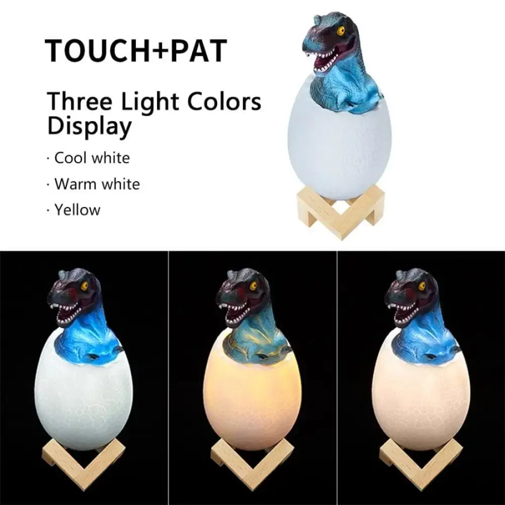 Dino Egg Light - Dino Light w/ 3 Colors