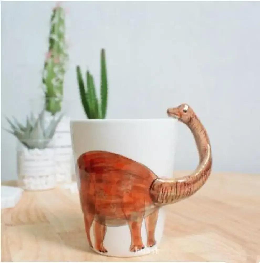 Dinosaur ceramic mug - Brachiosaurus