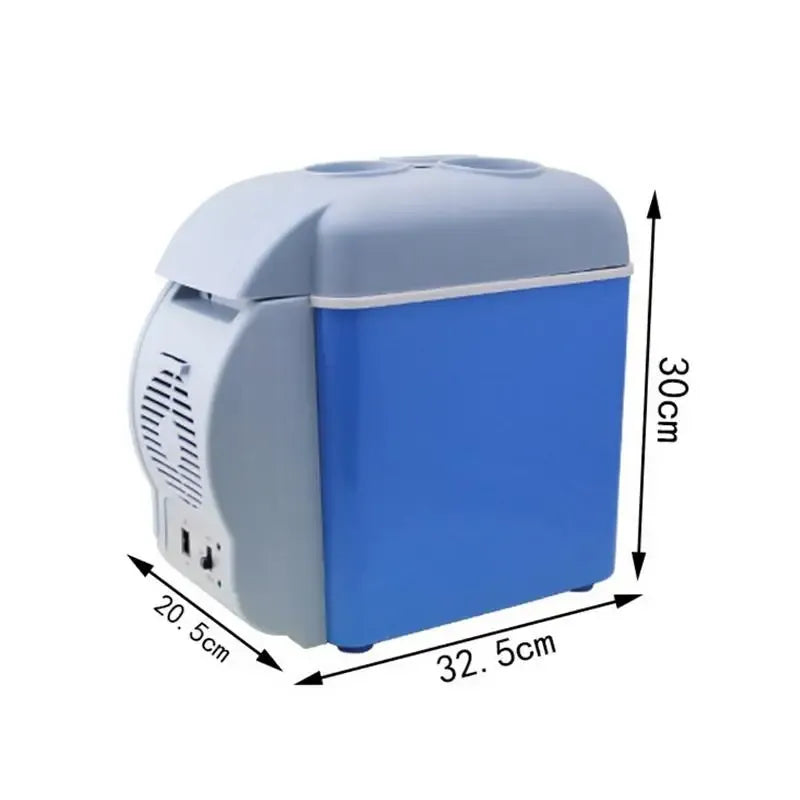 12V Mini Portable Car Refrigerator 7.5L