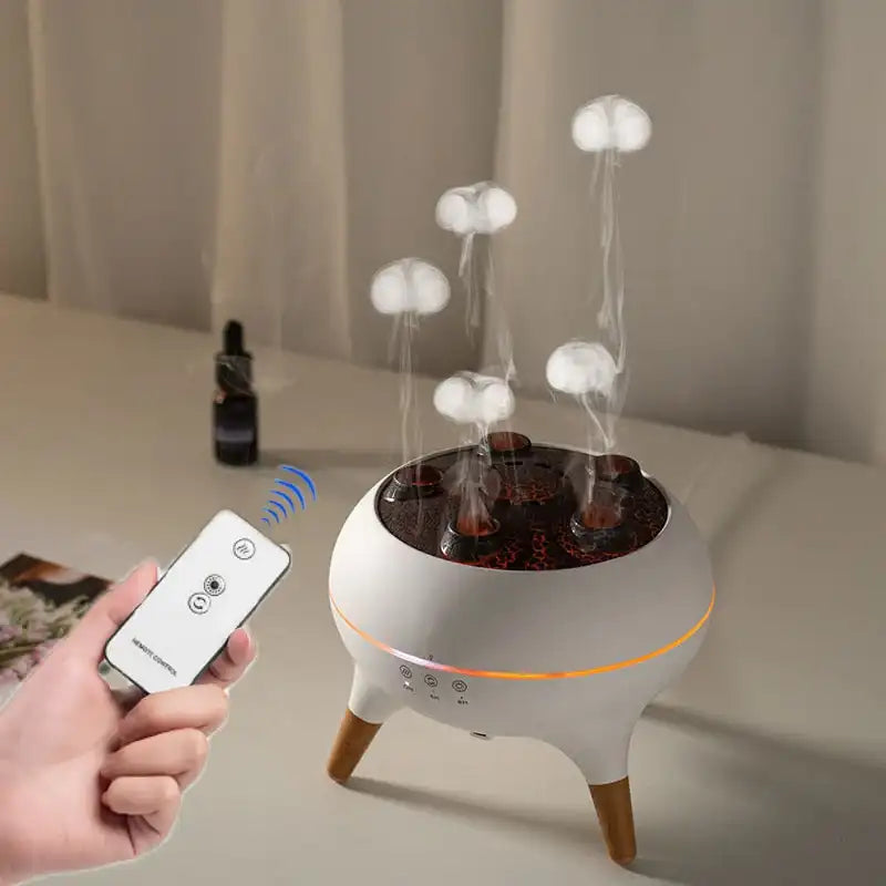 Fernsteuerbarer Quallen-Luftbefeuchter & Aroma-Diffusor