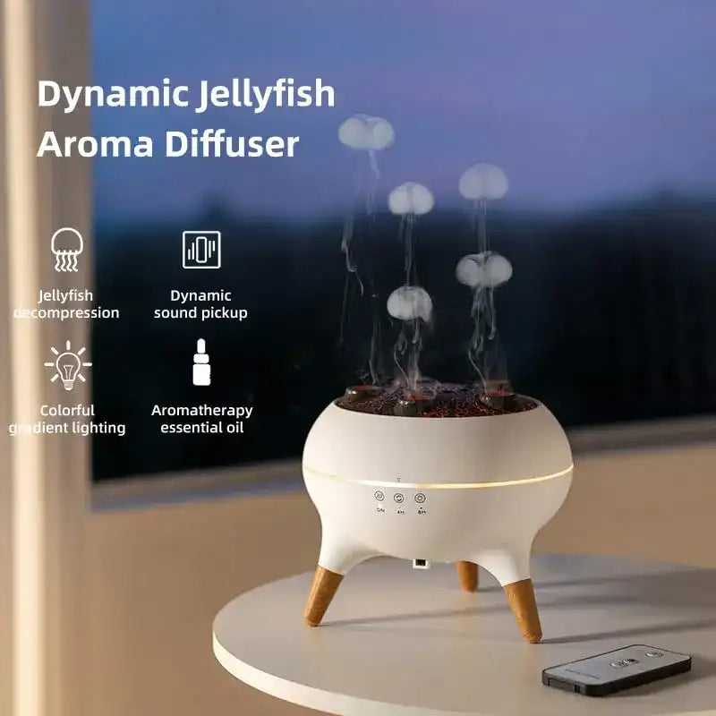 Fernsteuerbarer Quallen-Luftbefeuchter & Aroma-Diffusor