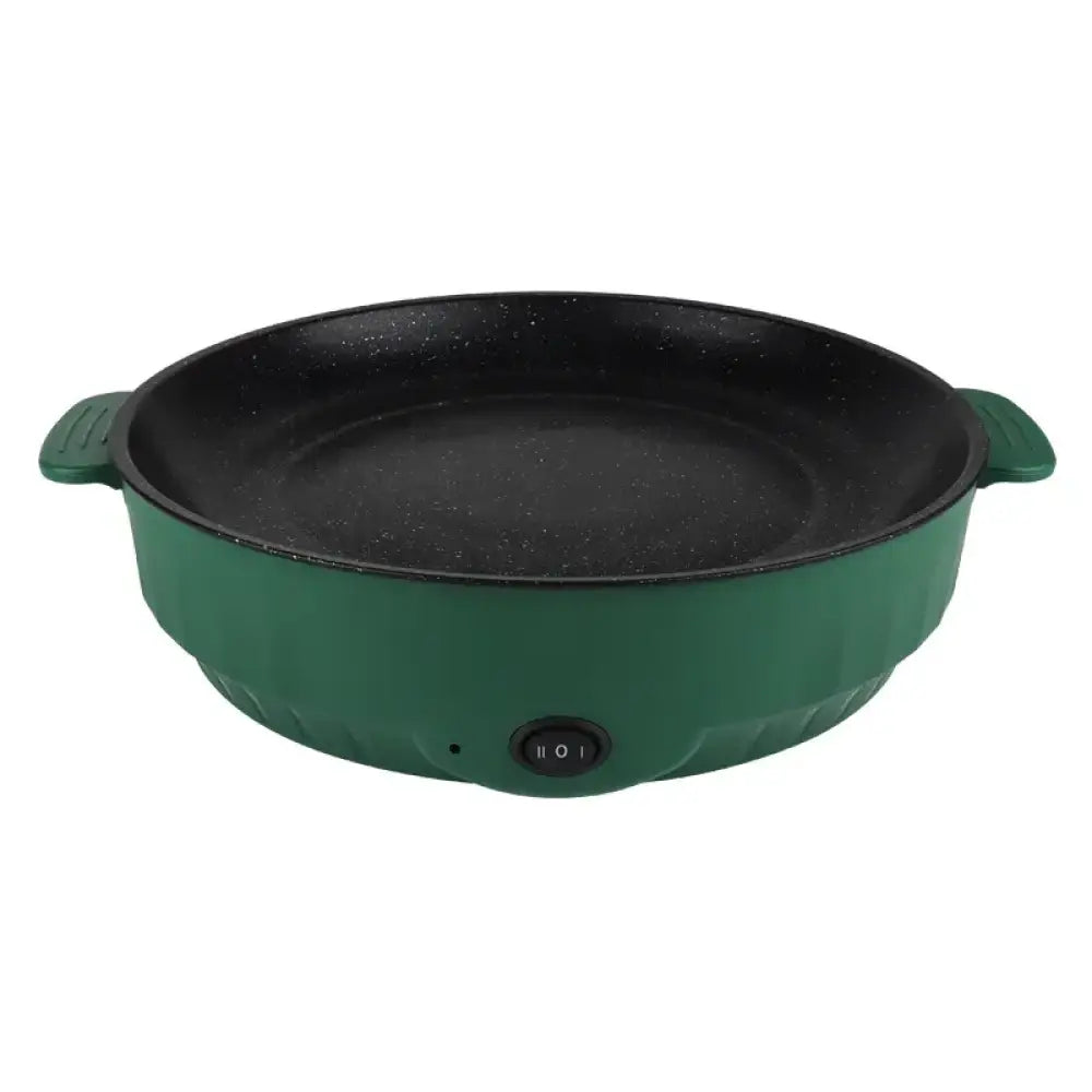 Electric Multi Cooker Frying Pan – 220V Non-Stick Electric Skillet for Barbecue, Steak, Fish, Omelette.