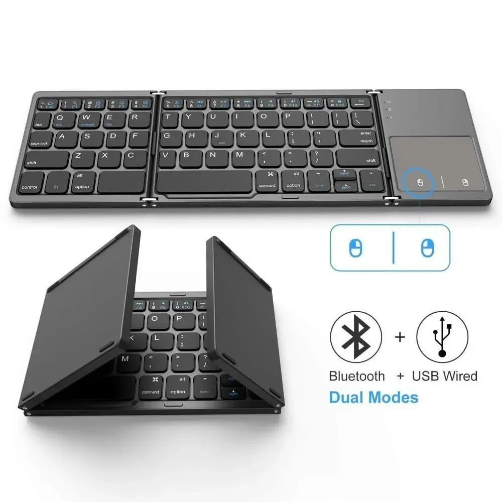 Foldable Bluetooth USB Charging Keyboard -