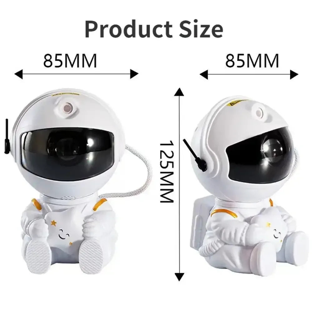 Galaxy Star Projector LED Night Light Starry Sky Astronaut Projectors Lamp - Guitar Black / USB Plug