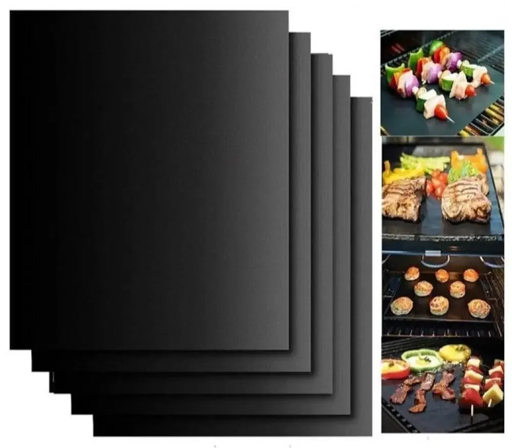 Grill Mat Non-Stick BBQ Grill Mats (5 pcs) -