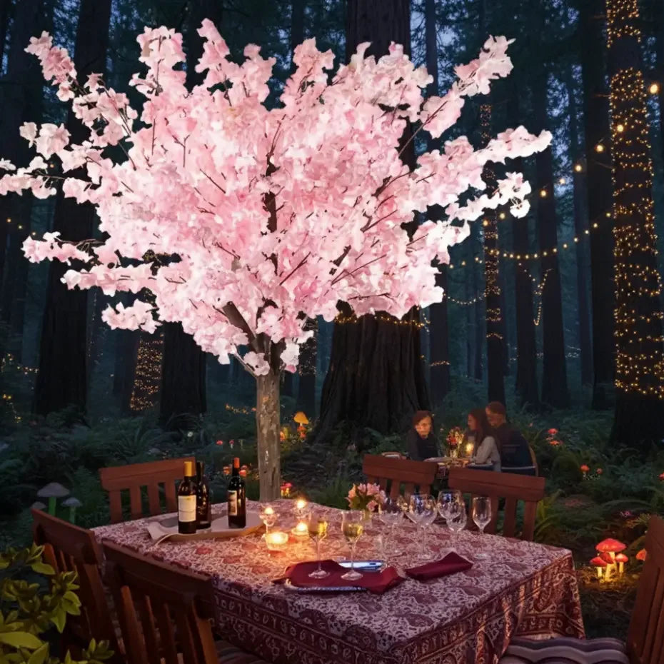 Handmade Artificial Cherry Blossom Tree - 5 ft