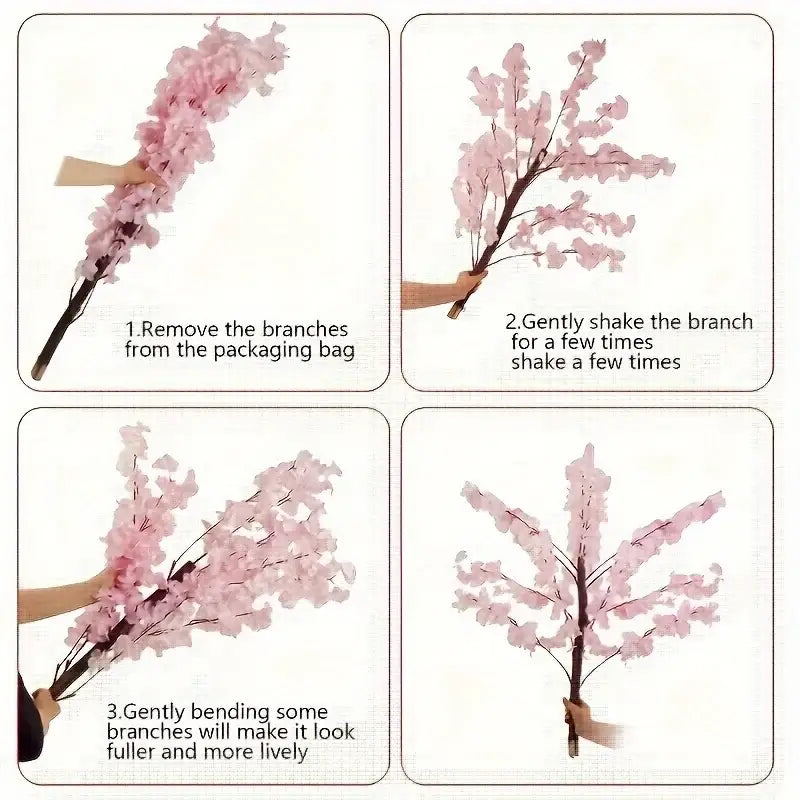 Handmade Artificial Cherry Blossom Tree