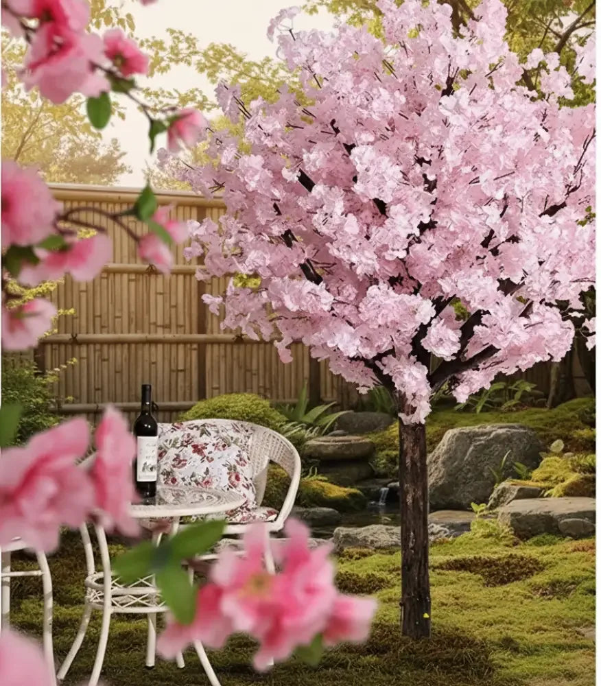 Handmade Artificial Cherry Blossom Tree - 5 ft