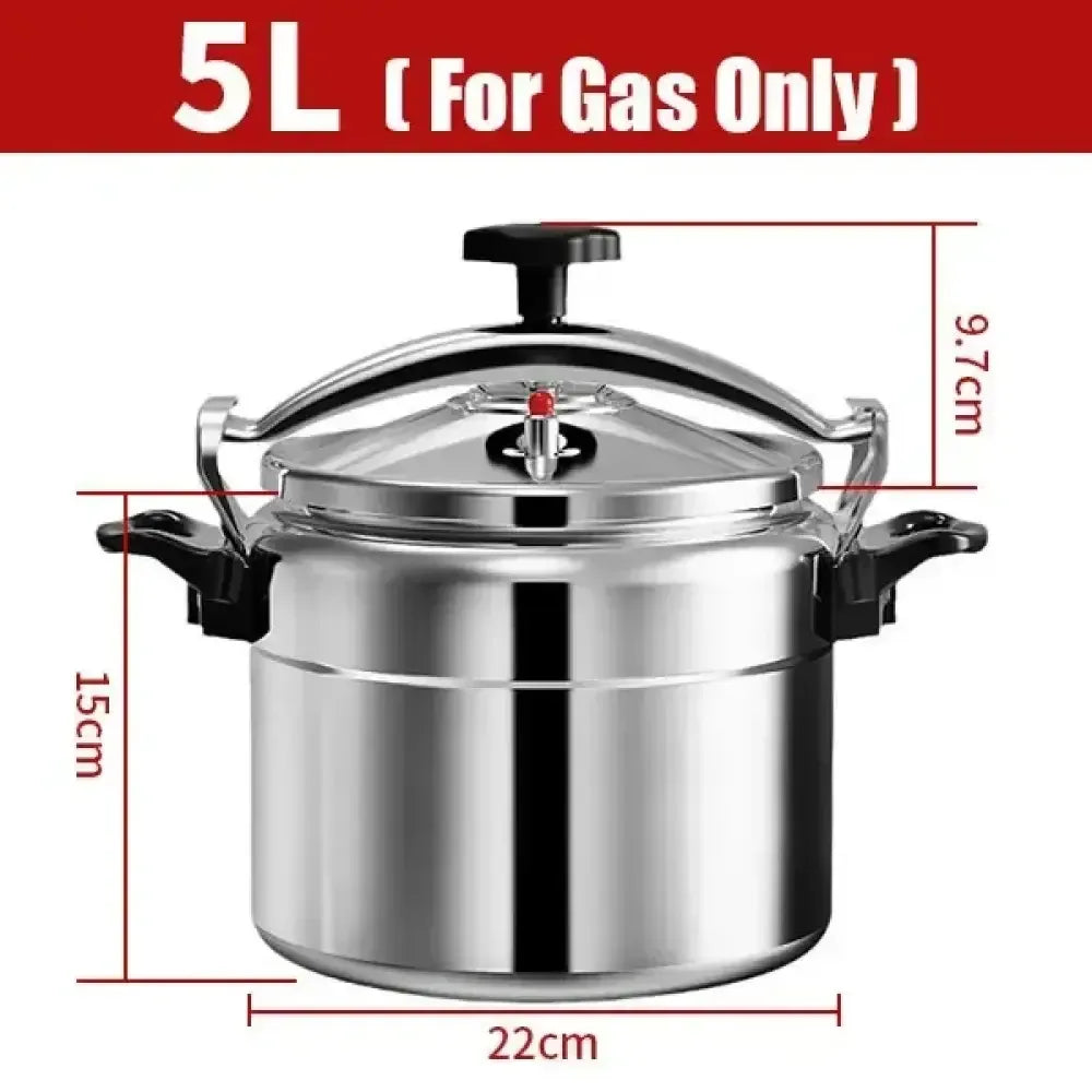 Heavy-Duty Aluminum Pressure Cooker