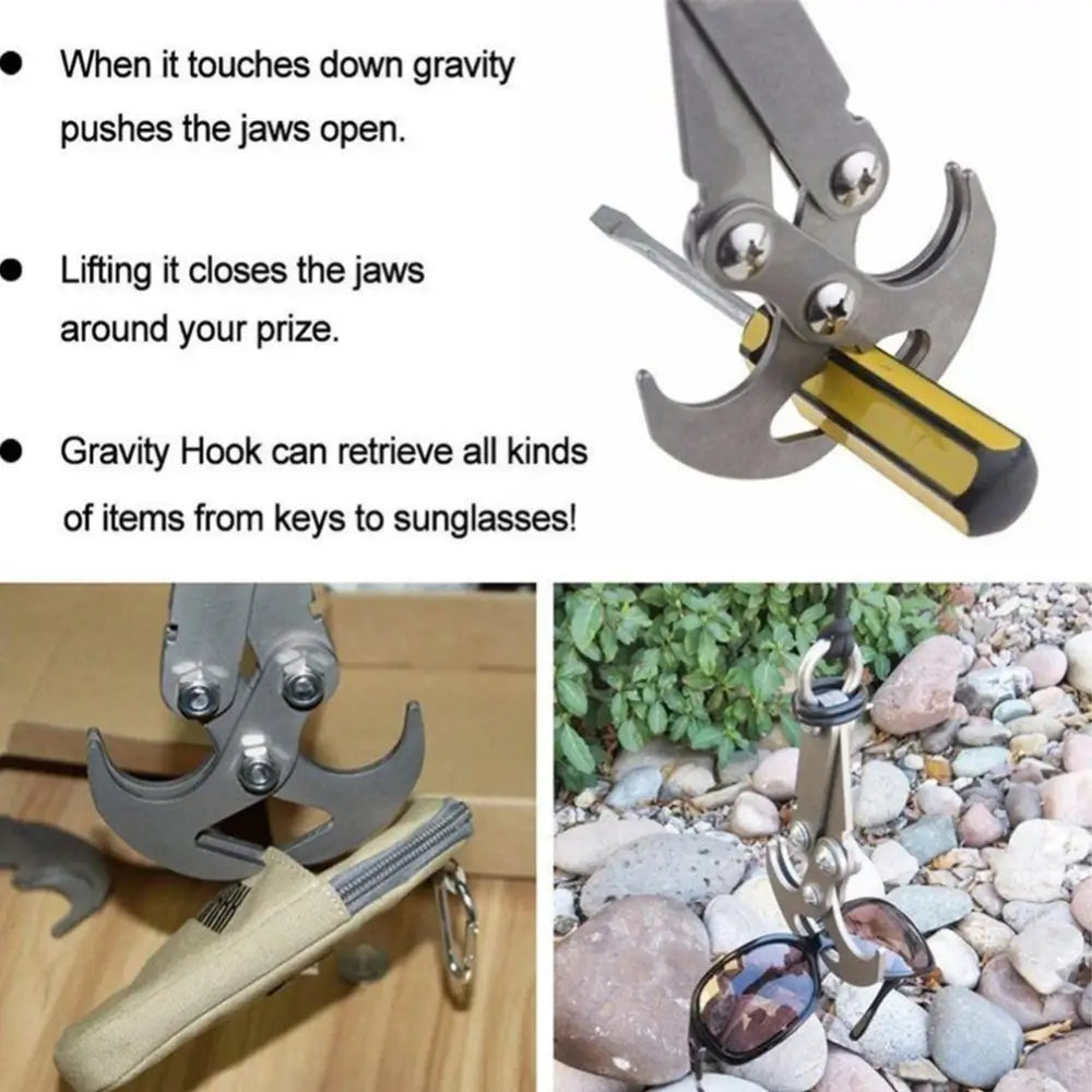Heavy Duty Military Grappling Hook For Climbing