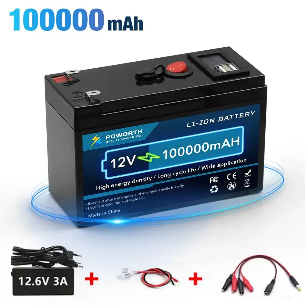 High-Quality 12V 150Ah Lithium Battery with Smart BMS, Deep Cycle for Solar, RV, Marine & Off-Grid