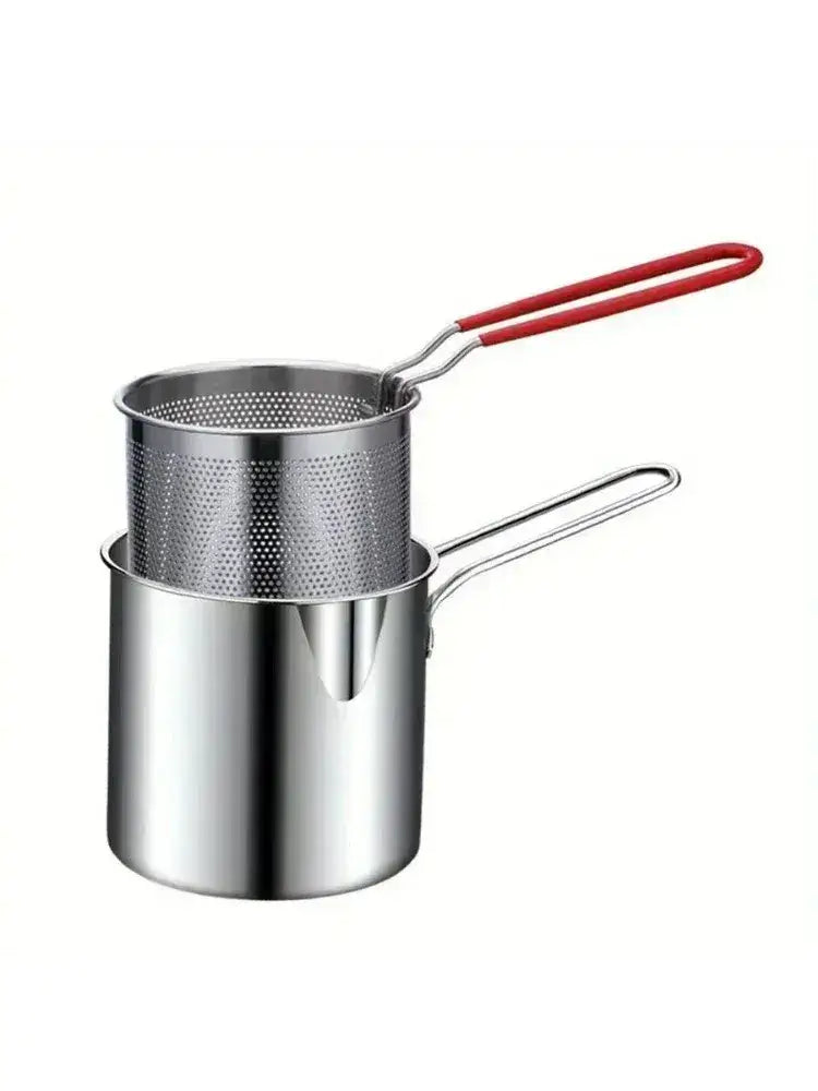 Home Deep Fryer with Filter Basket