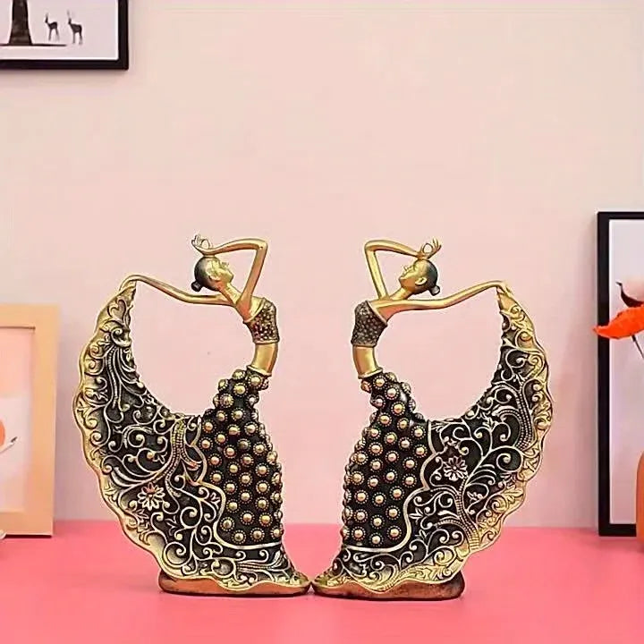 Luxury Abstract Dancer Sculptures