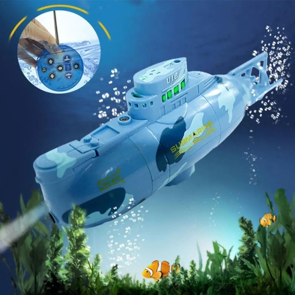 Mini RC Submarine With Radio Control & LED
