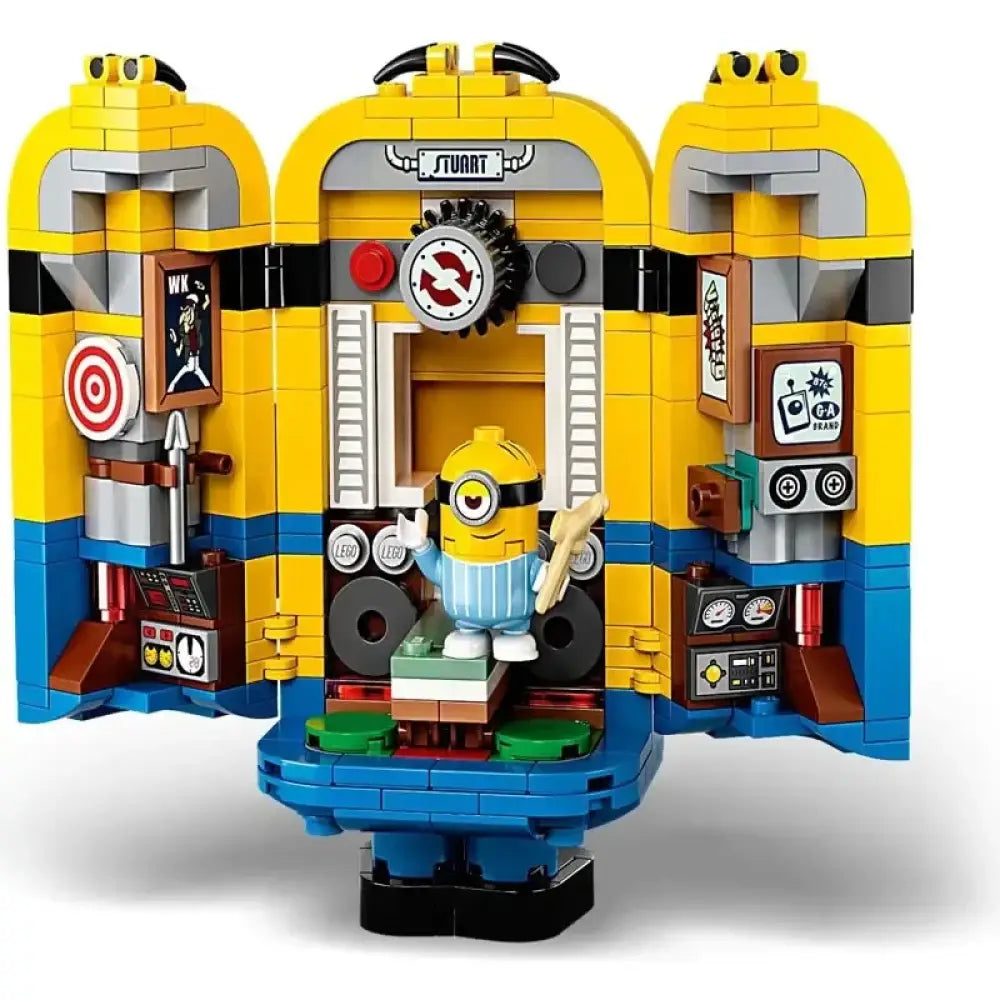 Minion Building Block Brick Set DIY Model Decorations Compatible for Kids