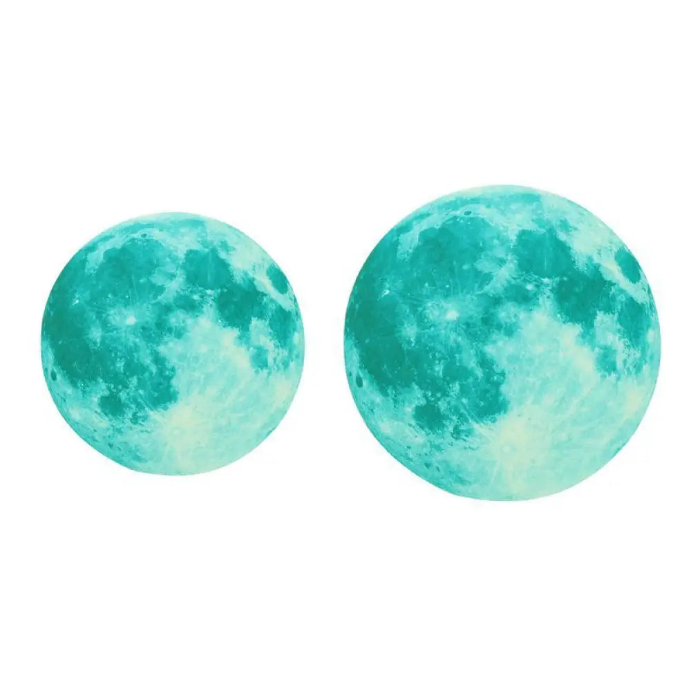 Moon Glow 3D Luminous Wall Stickers