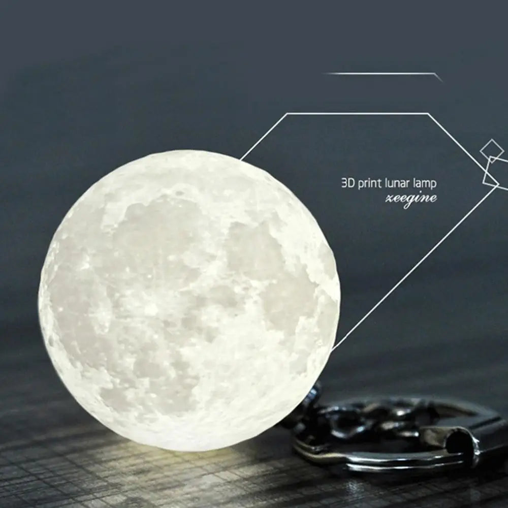 Moon Key Chain